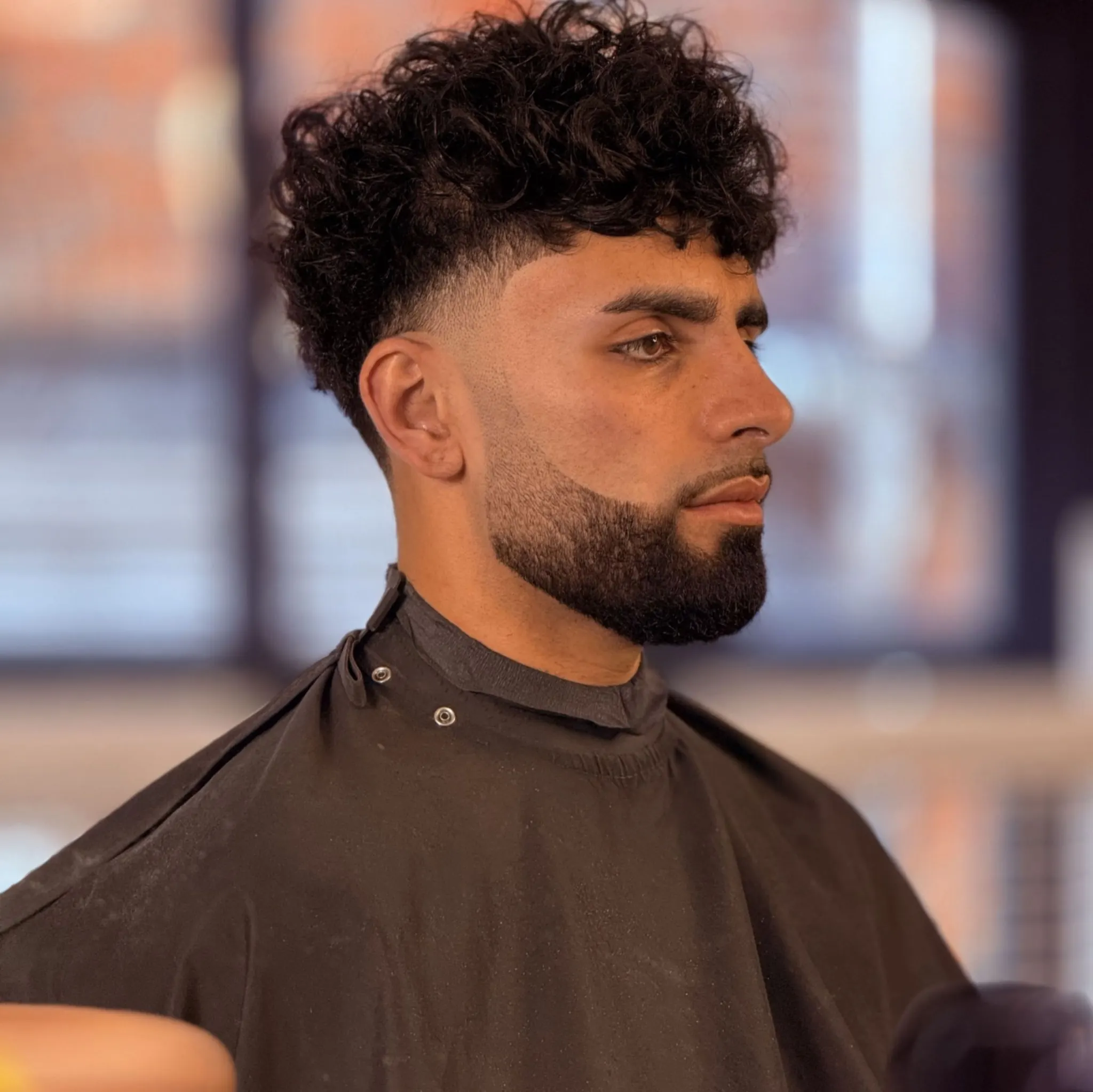 Beard detailing at Tonis Barbers in Crumpsall