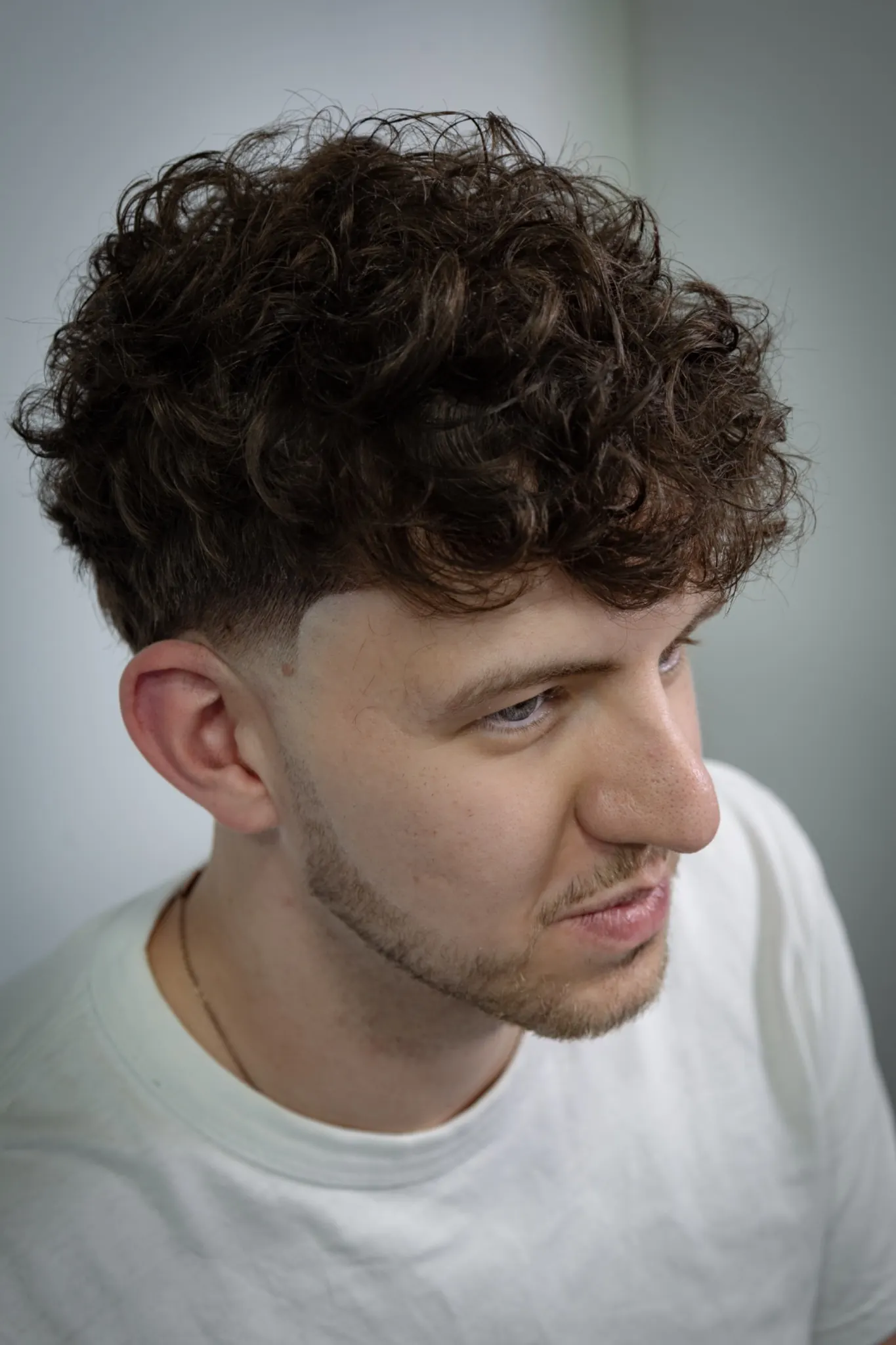 Textured haircut at Tonis Barbers in Crumpsall