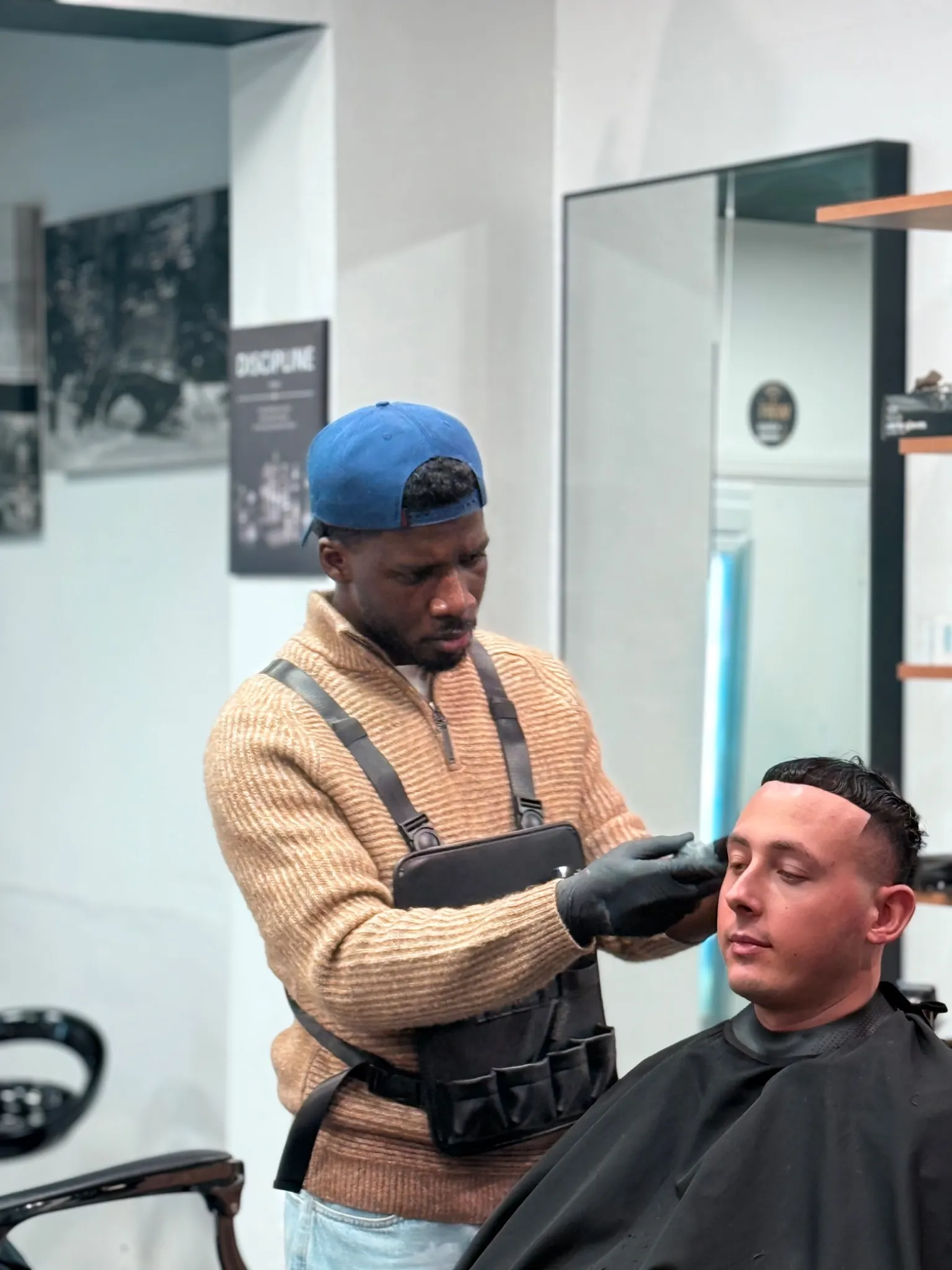 Fresh haircut at Tonis Barbers in Crumpsall, Manchester