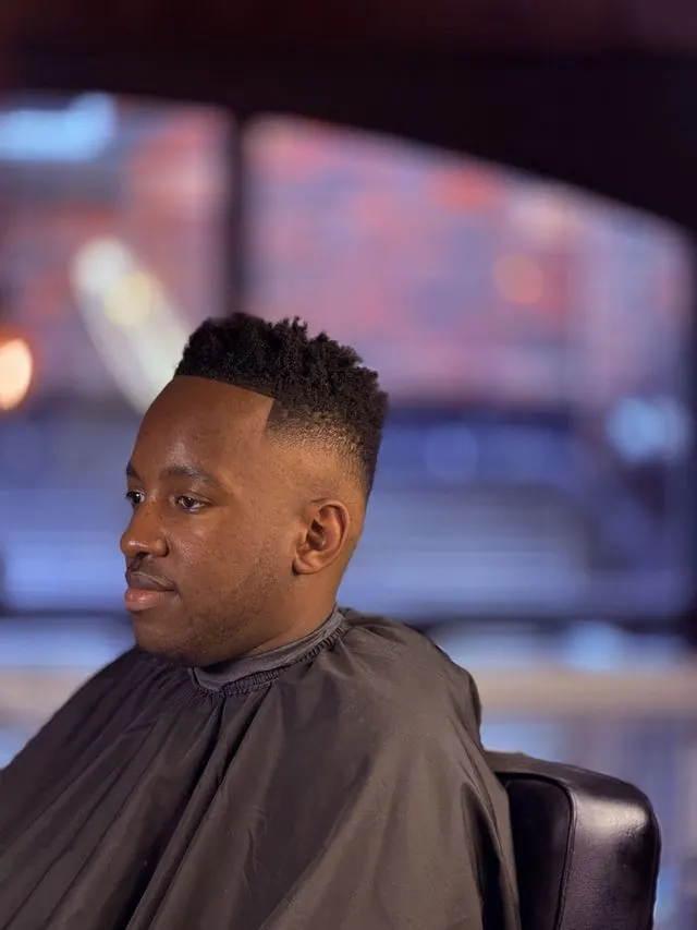 Precision haircut at Tonis Barbers in Crumpsall